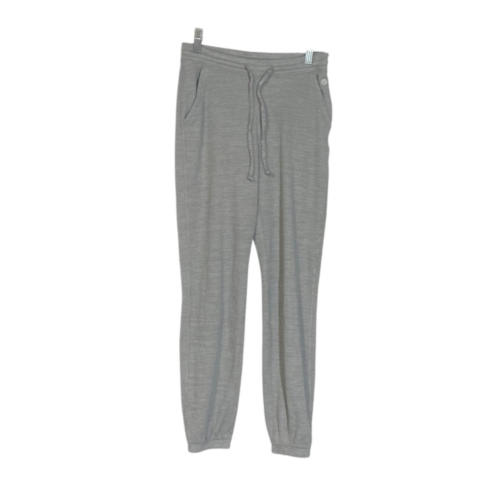 Gilly Hicks Lounge Pajama Pants Waffled Gray Super Soft Size XS Lounge Cozy